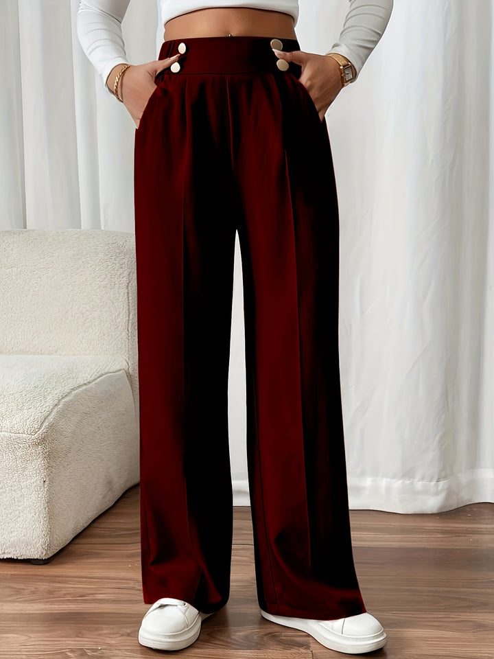 Amelia | Tailored Straight-Leg Trousers