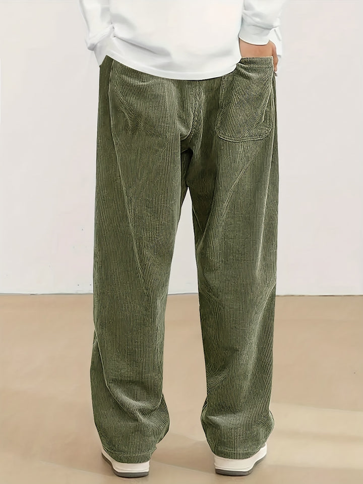 Wallace | Relaxed Straight-Leg Trousers