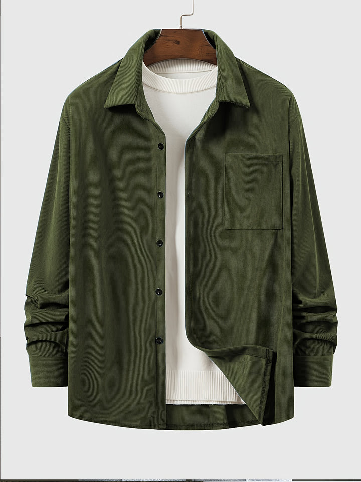 Sheldon | Relaxed Textured Button-Up Shirt
