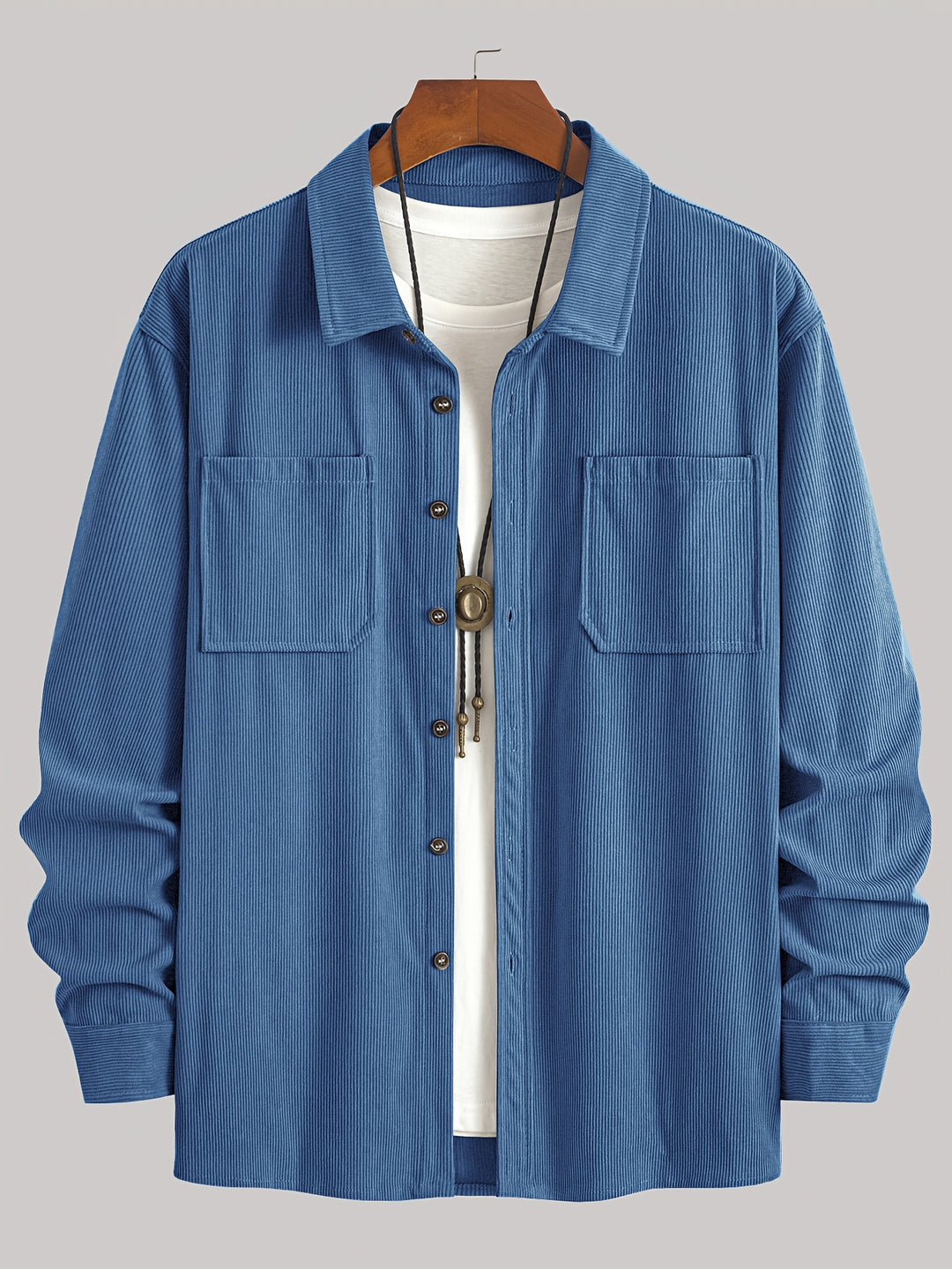Dalton | Textured Ribbed Overshirt
