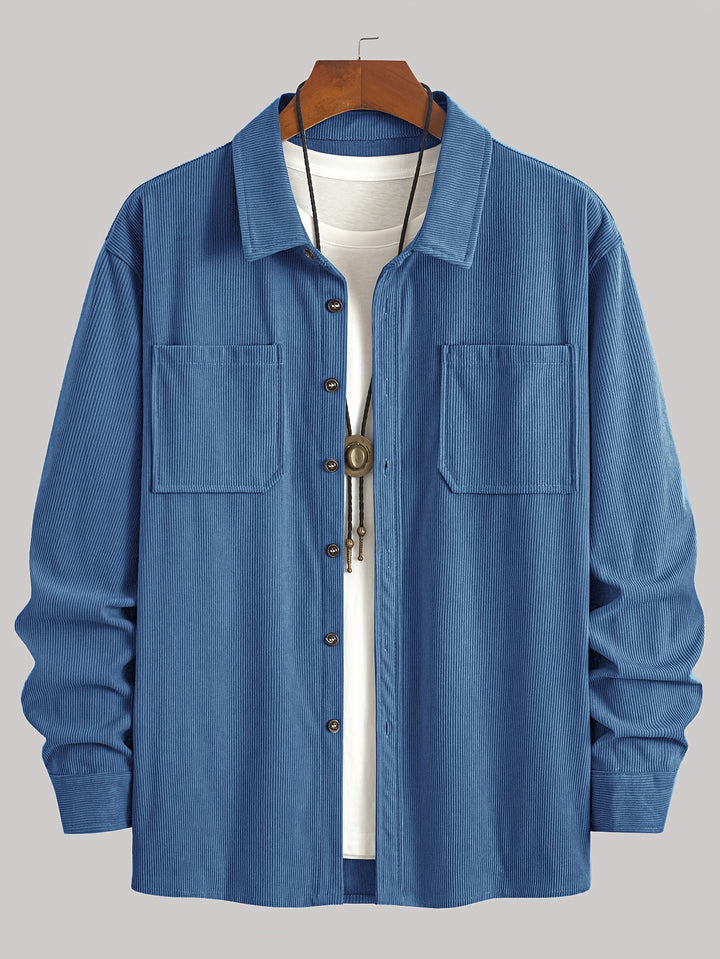 Dalton | Textured Ribbed Overshirt