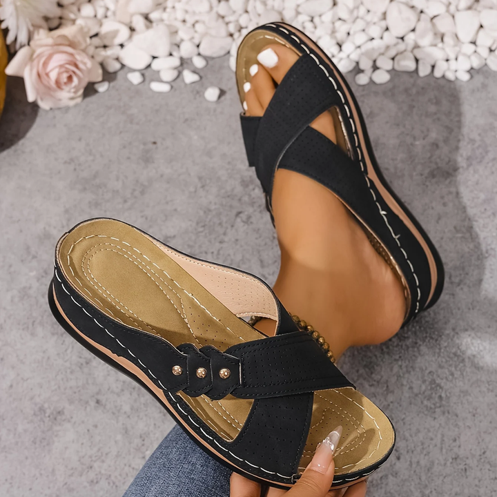 Cecilia | Comfort Wedge Sandals