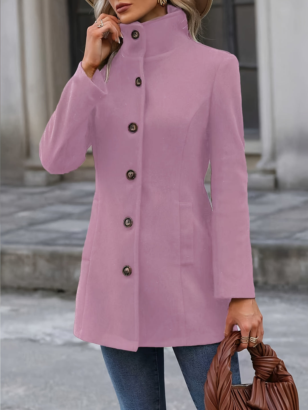 Claudia | Waist-Defining Mid-Length Coat