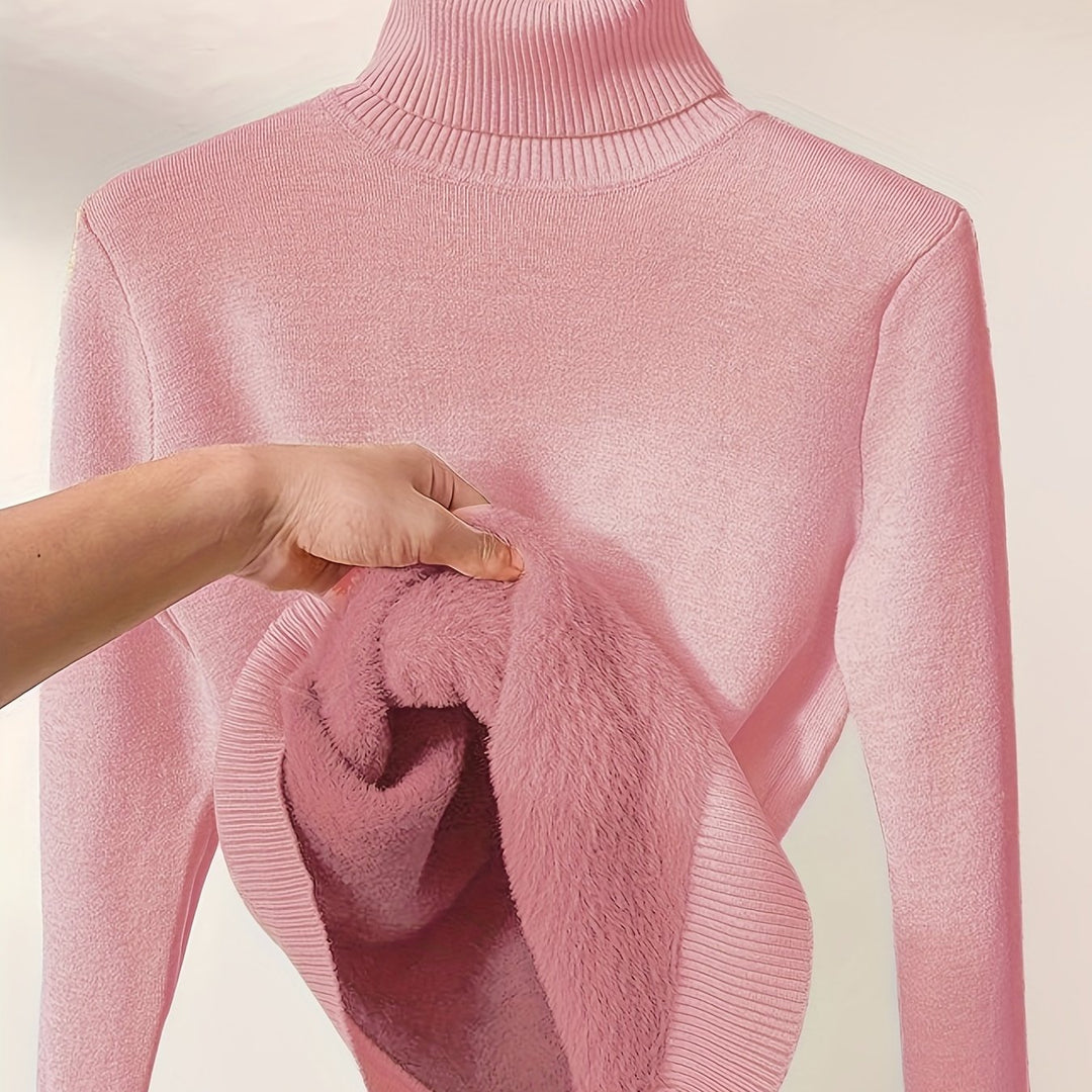 Theodora | Cosy High-Neck Jumper