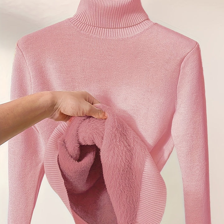 Theodora | Cosy High-Neck Jumper