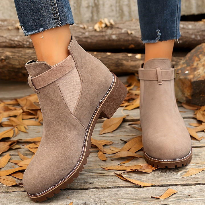 Marion | Refined Buckle Ankle Boots