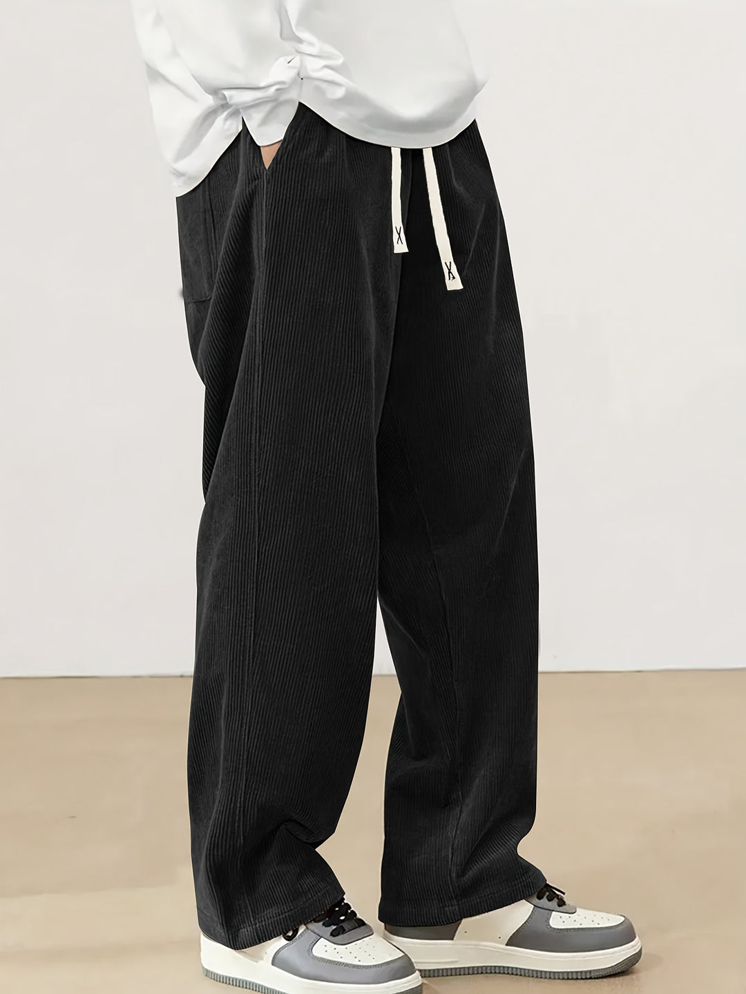 Wallace | Relaxed Straight-Leg Trousers