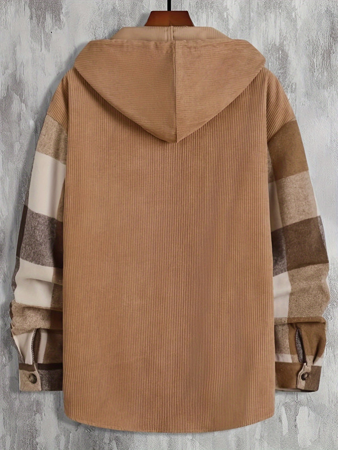 Nolan | Hooded Checked Shirt Jacket