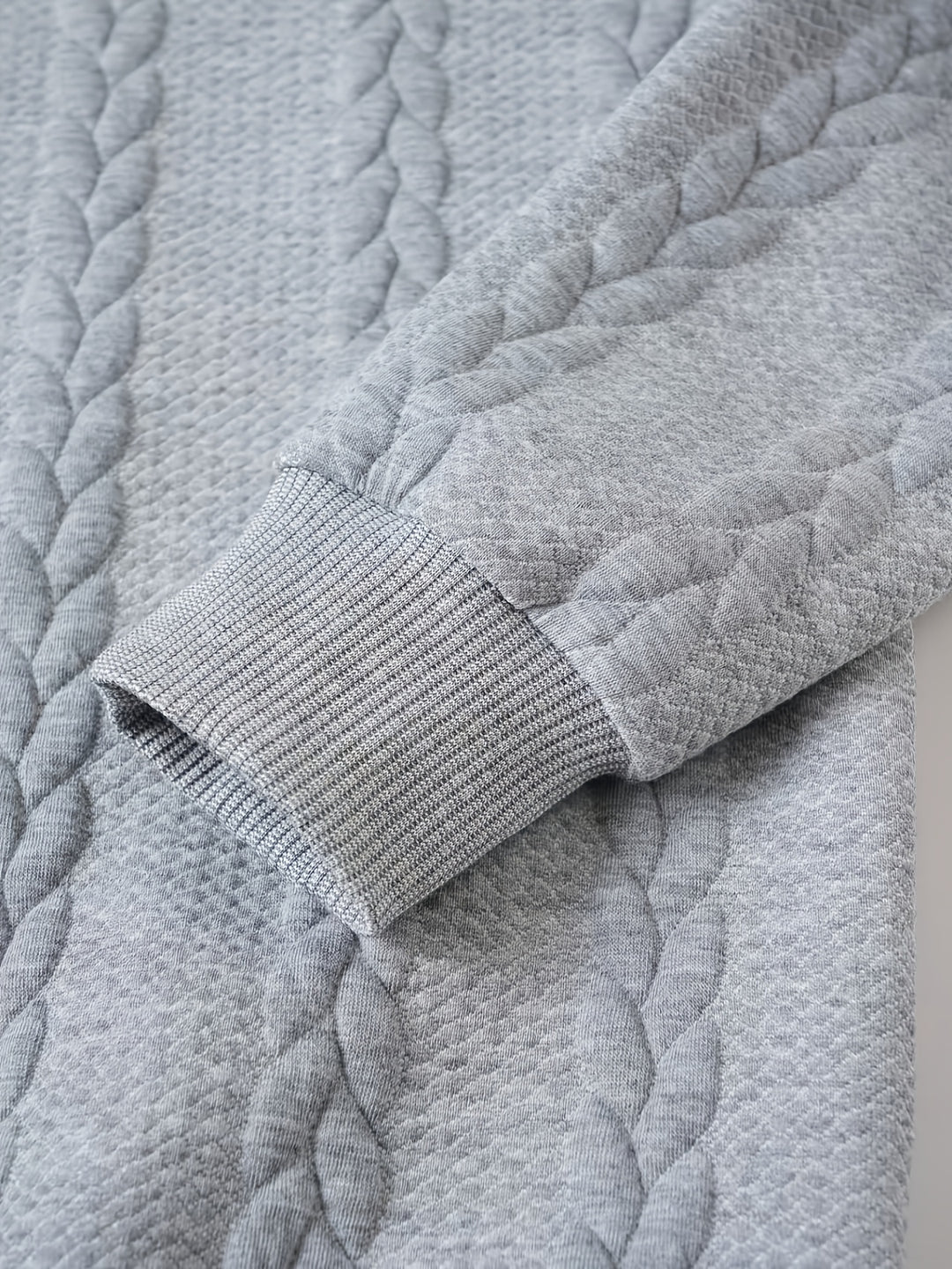 Malcolm | Textured Mock-Neck Jumper