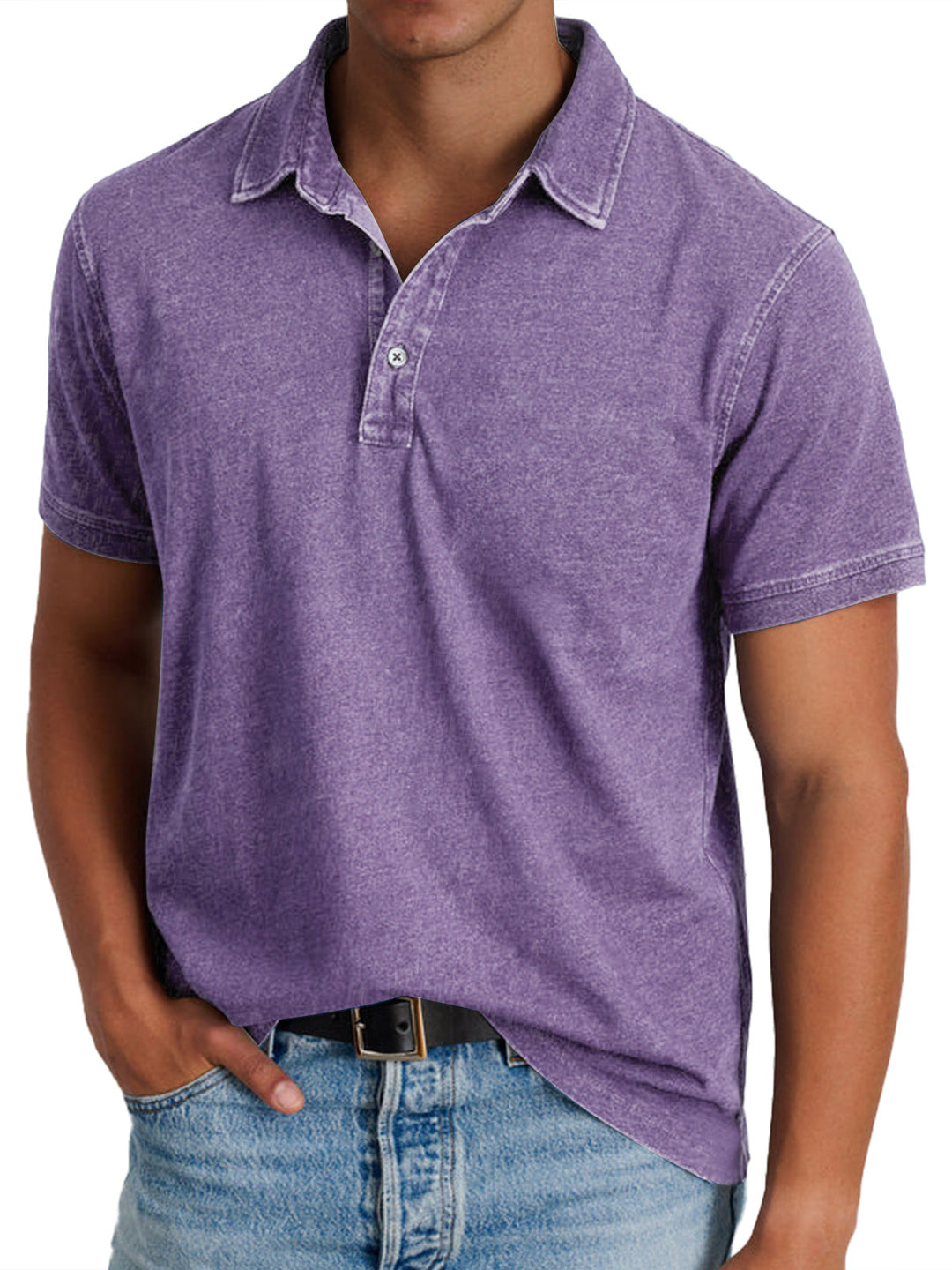 Bradley | Vintage-Wash Polo Shirt