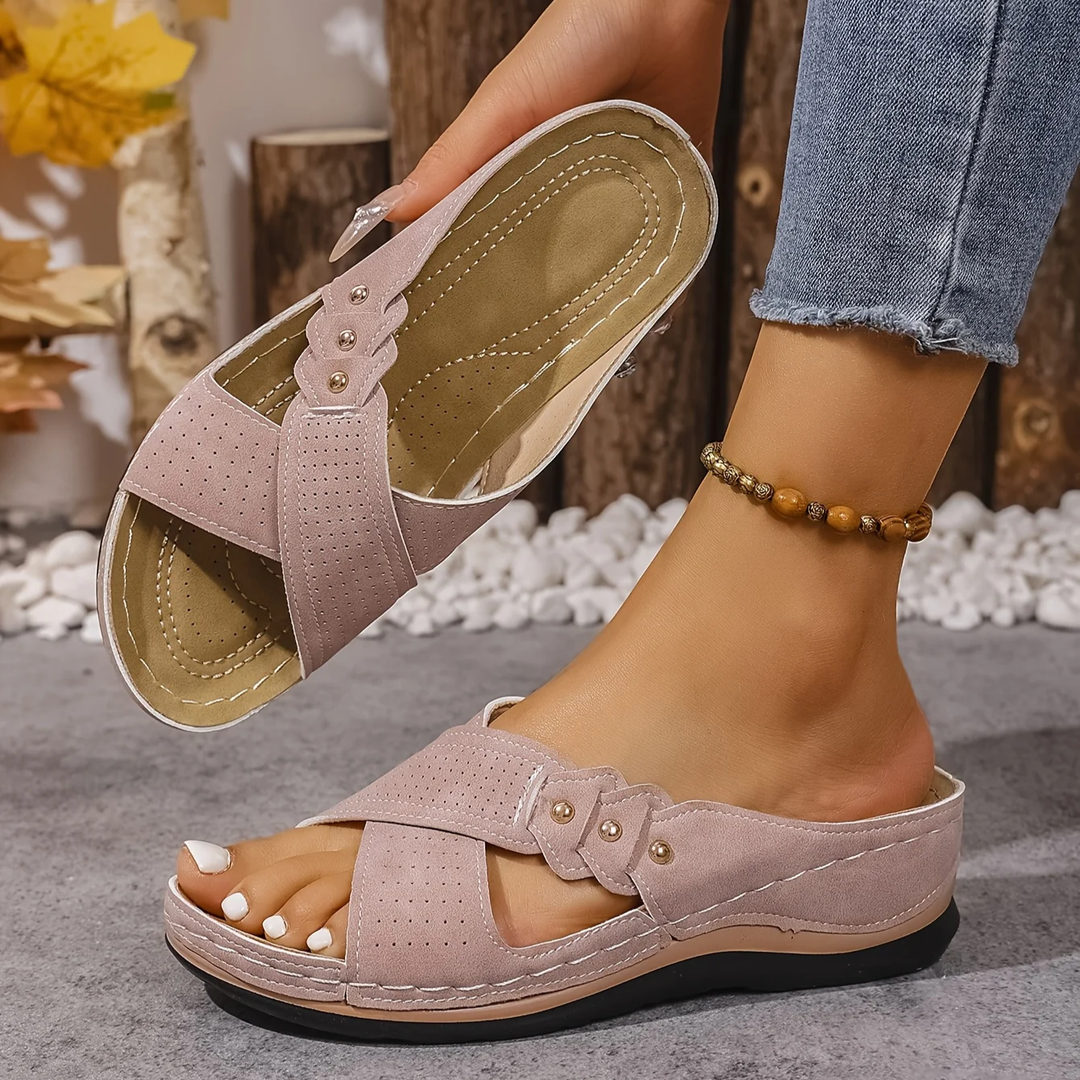 Cecilia | Comfort Wedge Sandals