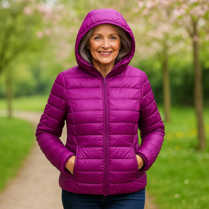 Sylvia | Lightweight Hooded Puffer Jacket