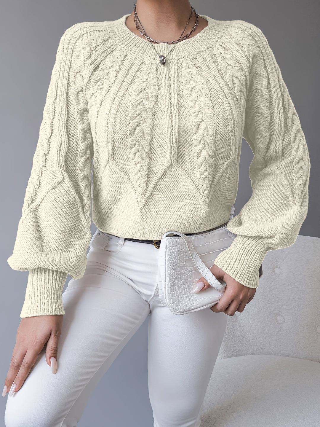 Grace | Chunky Cable-Knit Sweater