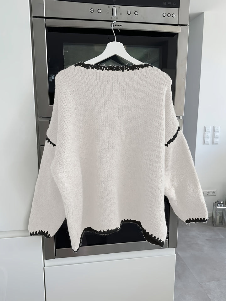 Marlene | Relaxed Boat Neck Sweater