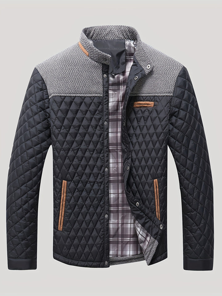 Sebastian | Quilted Stand-Collar Jacket