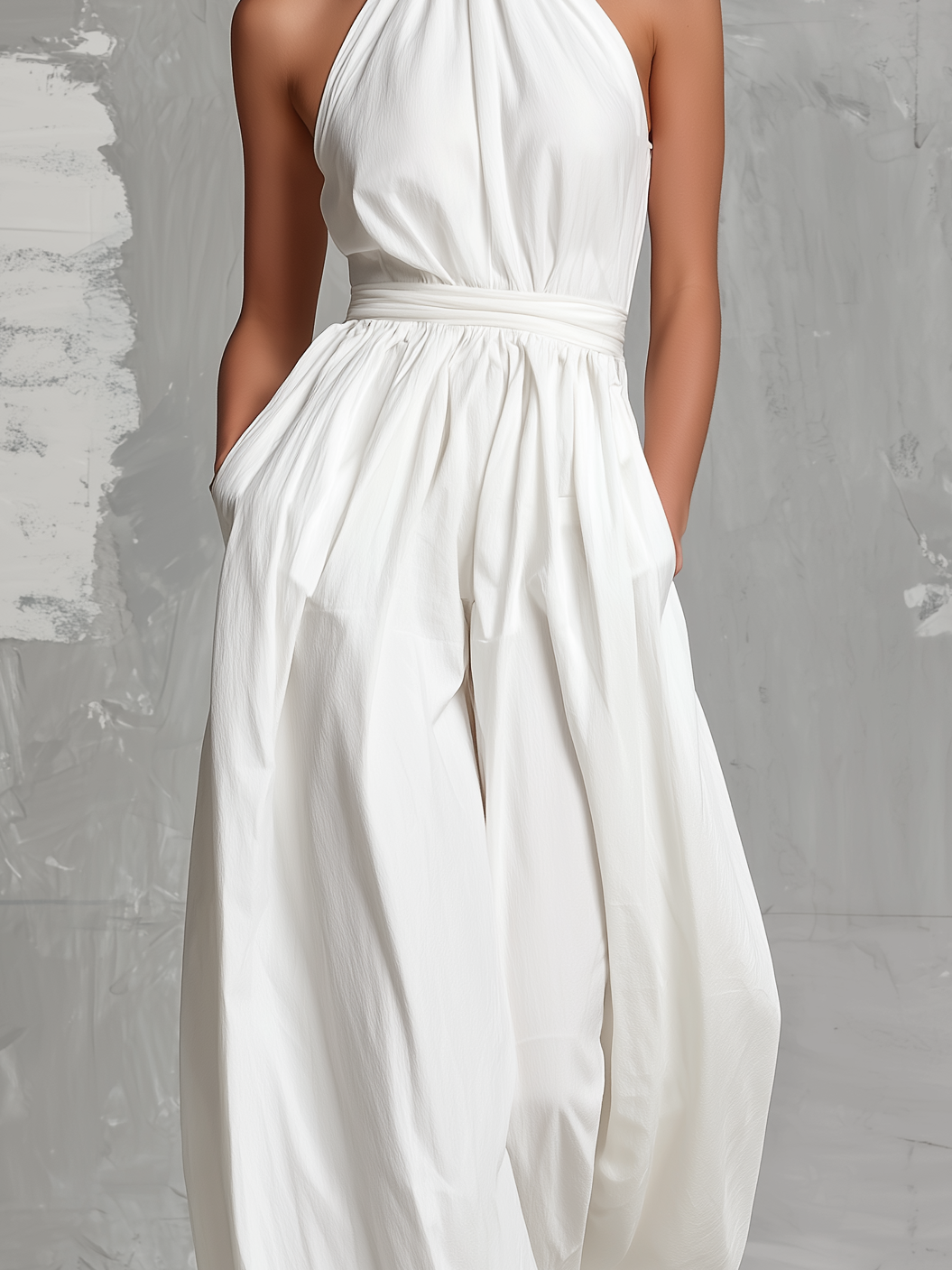 Adele | Elegant Halter-Neck Jumpsuit