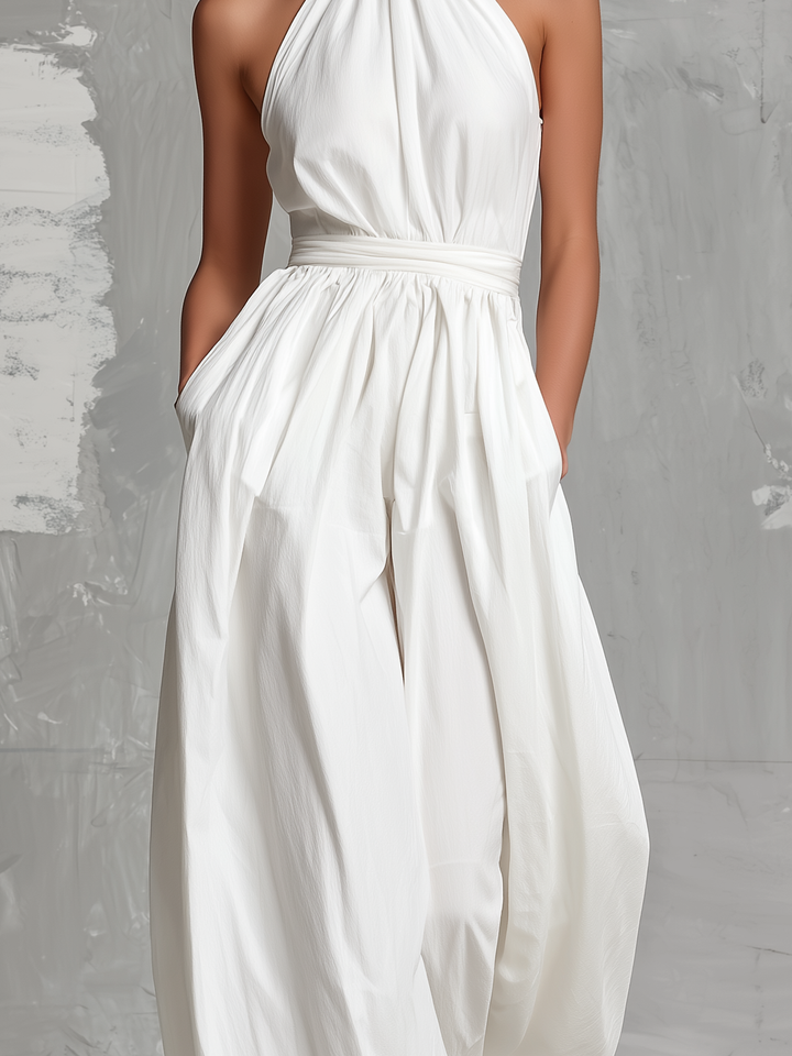 Adele | Elegant Halter-Neck Jumpsuit