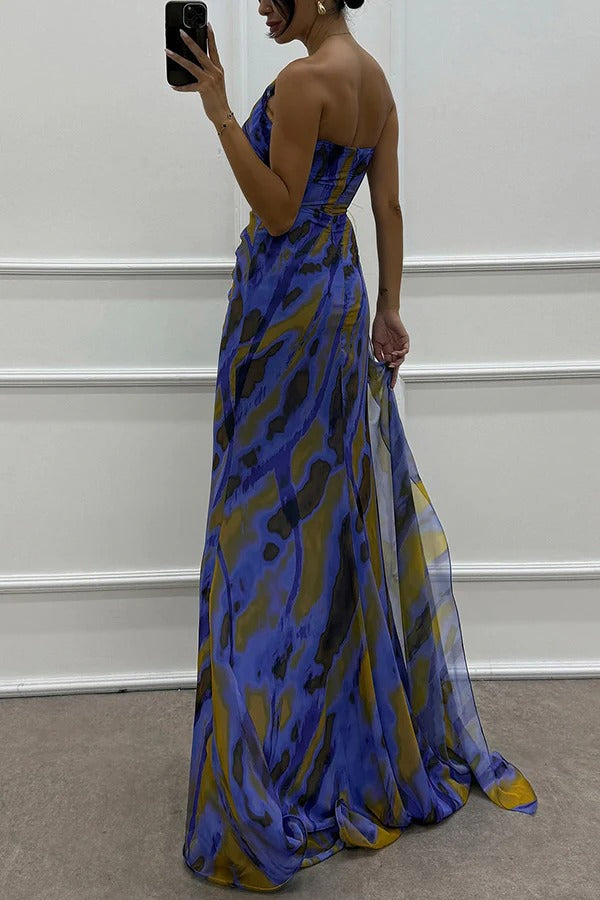Nicolette | Draped One-Shoulder Evening Gown