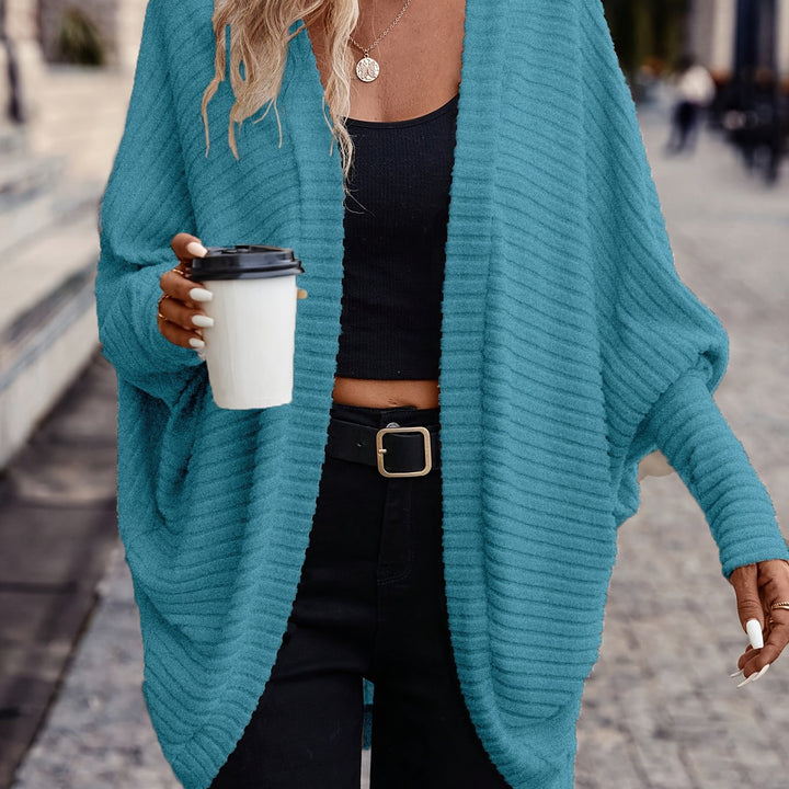 Theresa | Relaxed Open-Front Cardigan