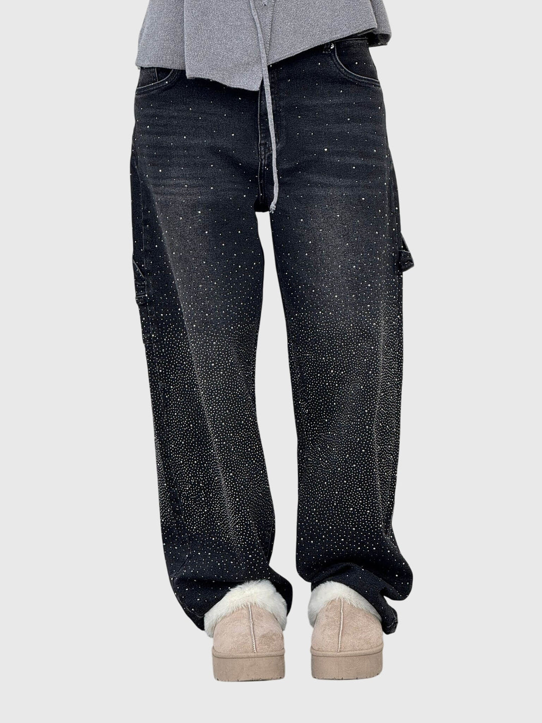 Brielle | Shimmer Wide-Leg Jeans