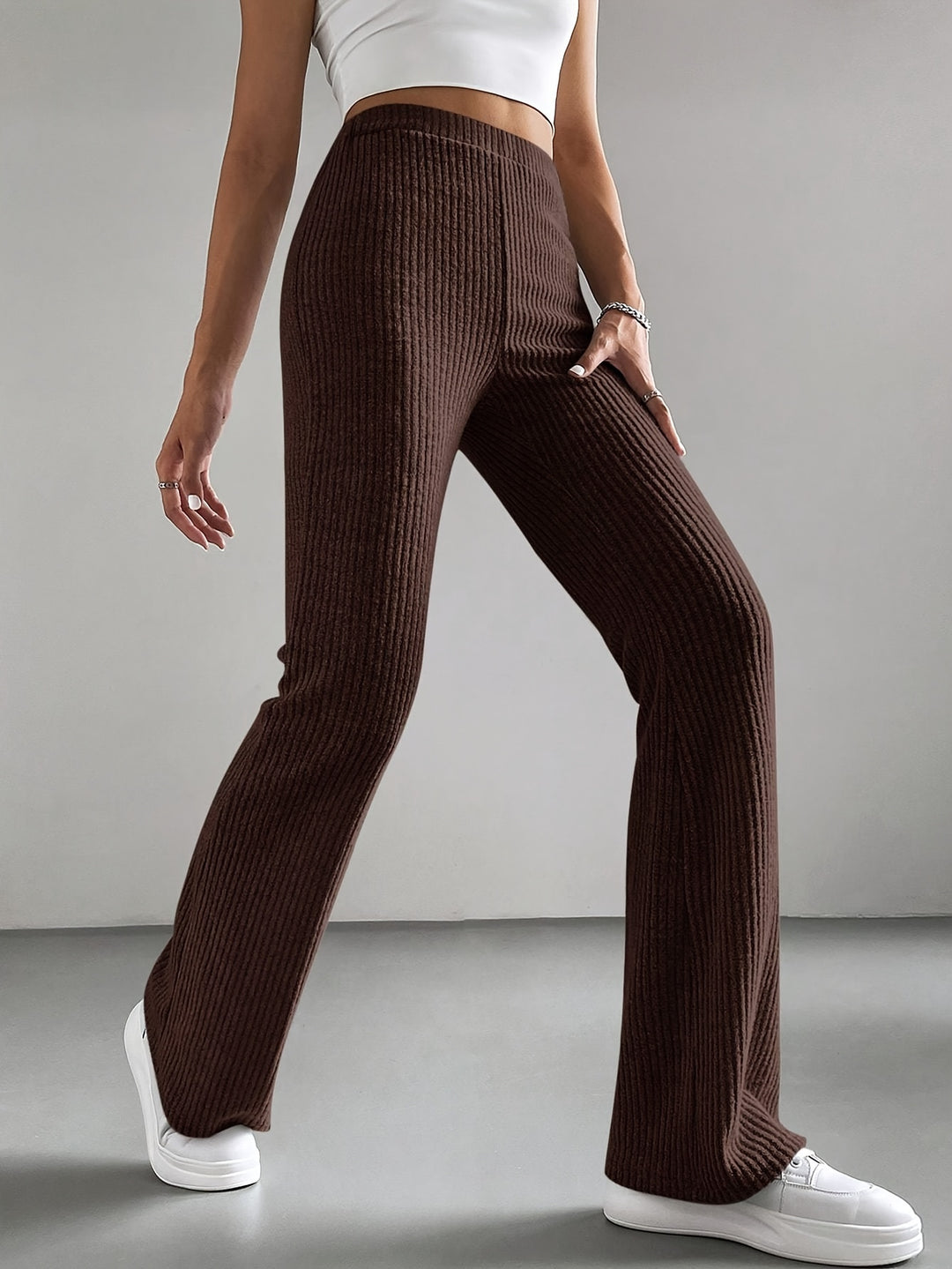 Rowena | High-Waisted Flared Trousers