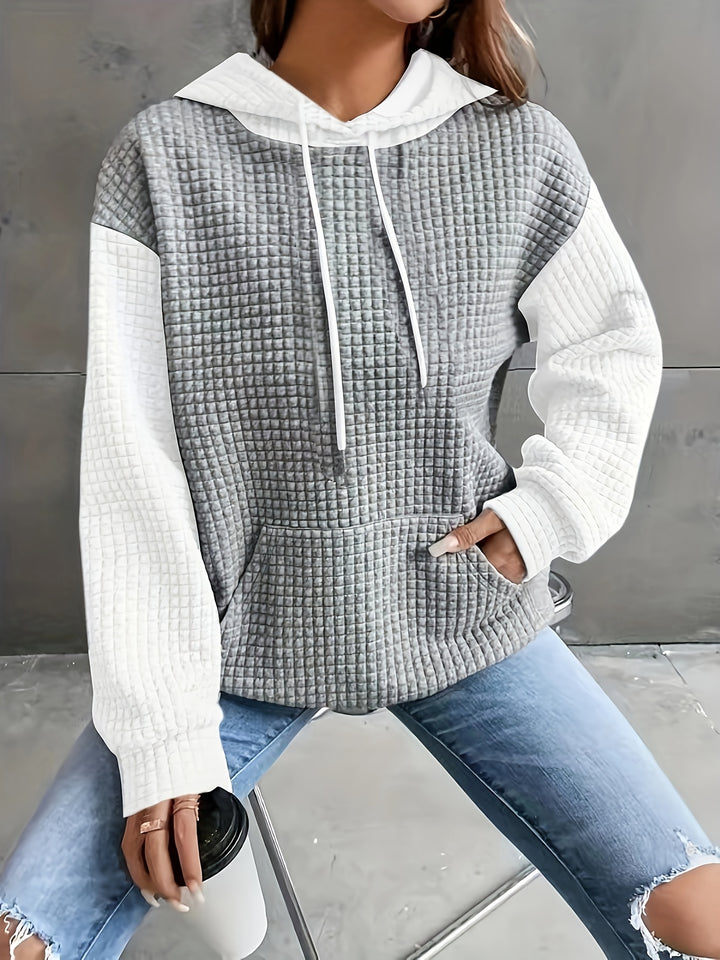 Emeline | Relaxed Colour-Block Hoodie