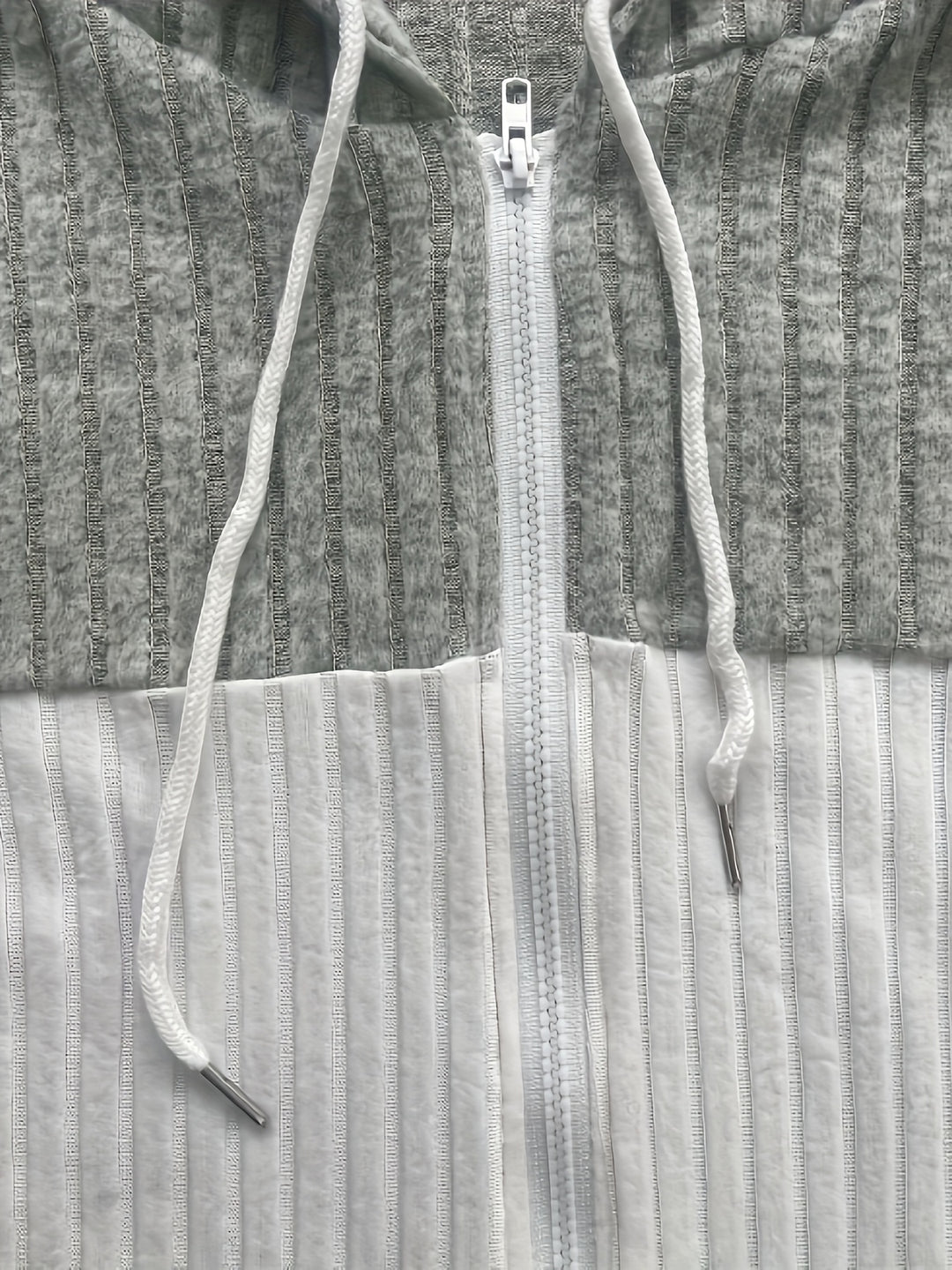 Lydia | Colour Block Hooded Jacket