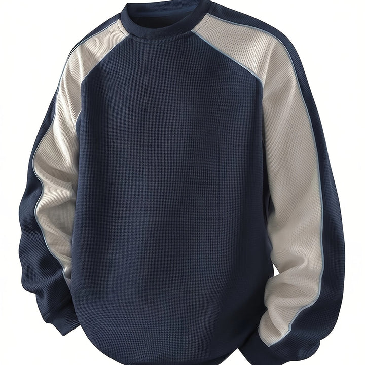Elliot | Colour-Block Crew Neck Sweatshirt