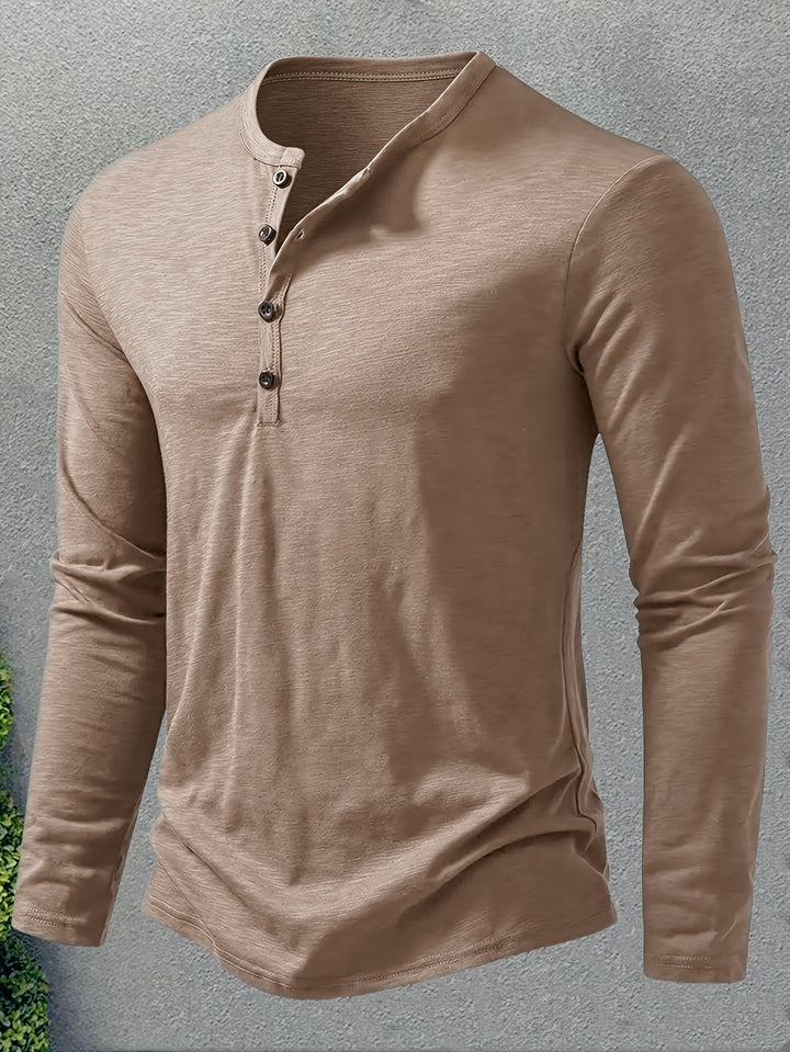 Marshall | Refined Long-Sleeve Henley