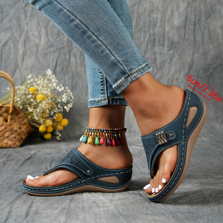 Simone | Arch-Support Wedge Sandals