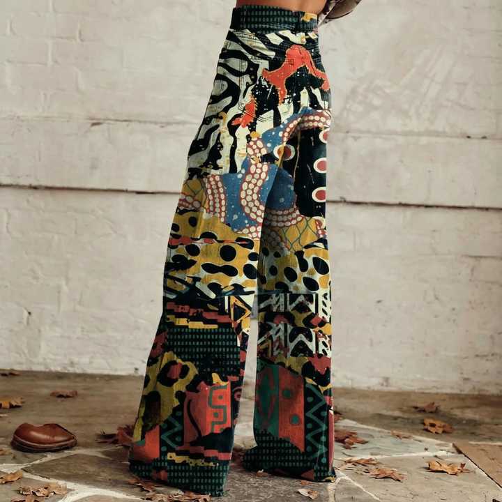 Thalia | Free-Spirited Wide-Leg Trousers