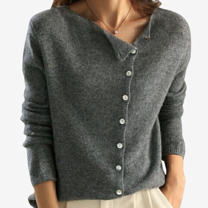 Bethan | Button-Front Knit Cardigan