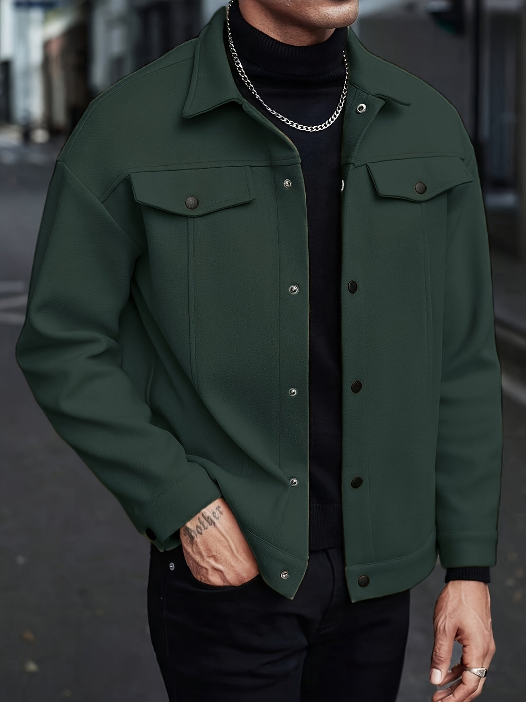 Nathaniel | Classic Button-Up Jacket
