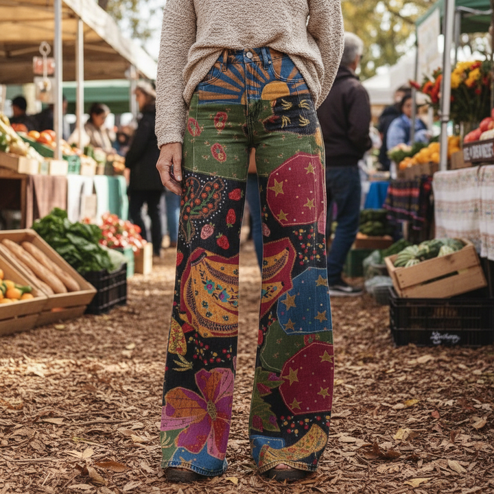 Willow | Boho Wide-Leg Trousers