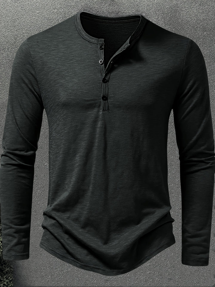 Marshall | Refined Long-Sleeve Henley