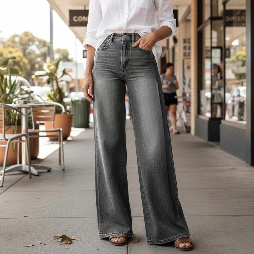Rosanna | Wide-Leg High-Rise Trousers