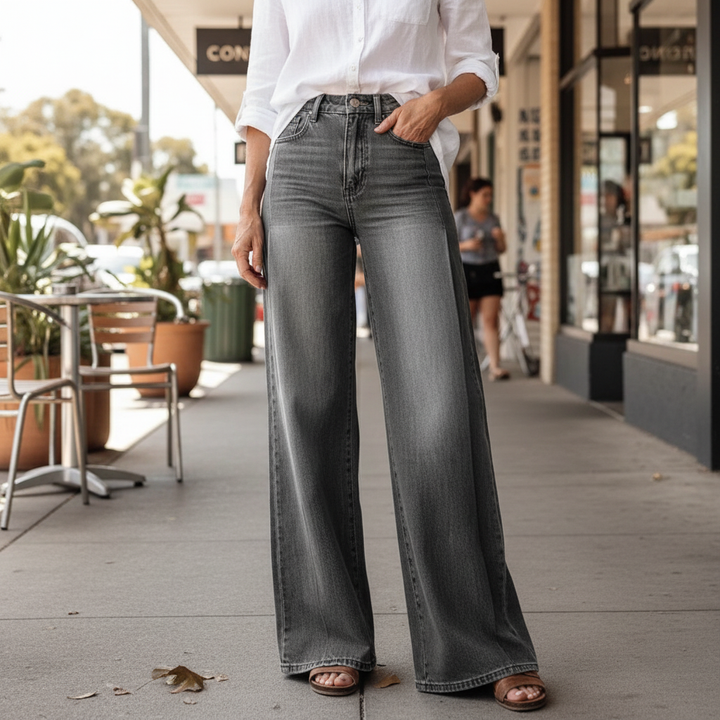 Rosanna | Wide-Leg High-Rise Trousers