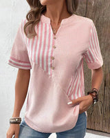 Millicent | Softly Striped Blouse