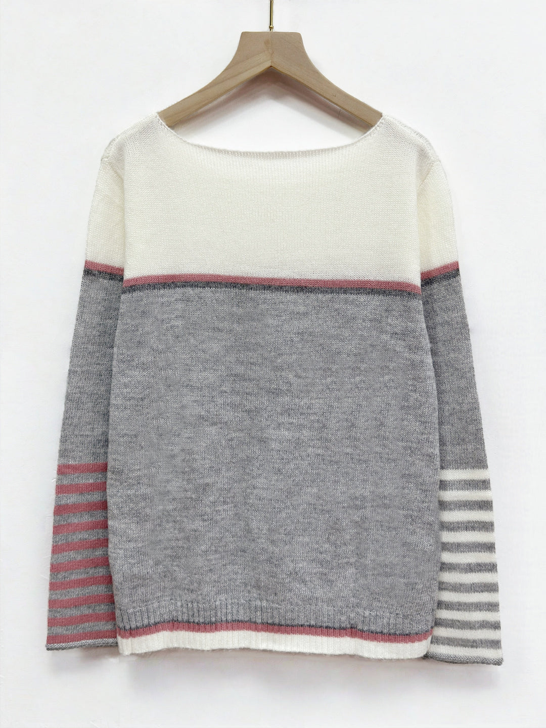 Marion | Colour-Block Long Sleeve Jumper
