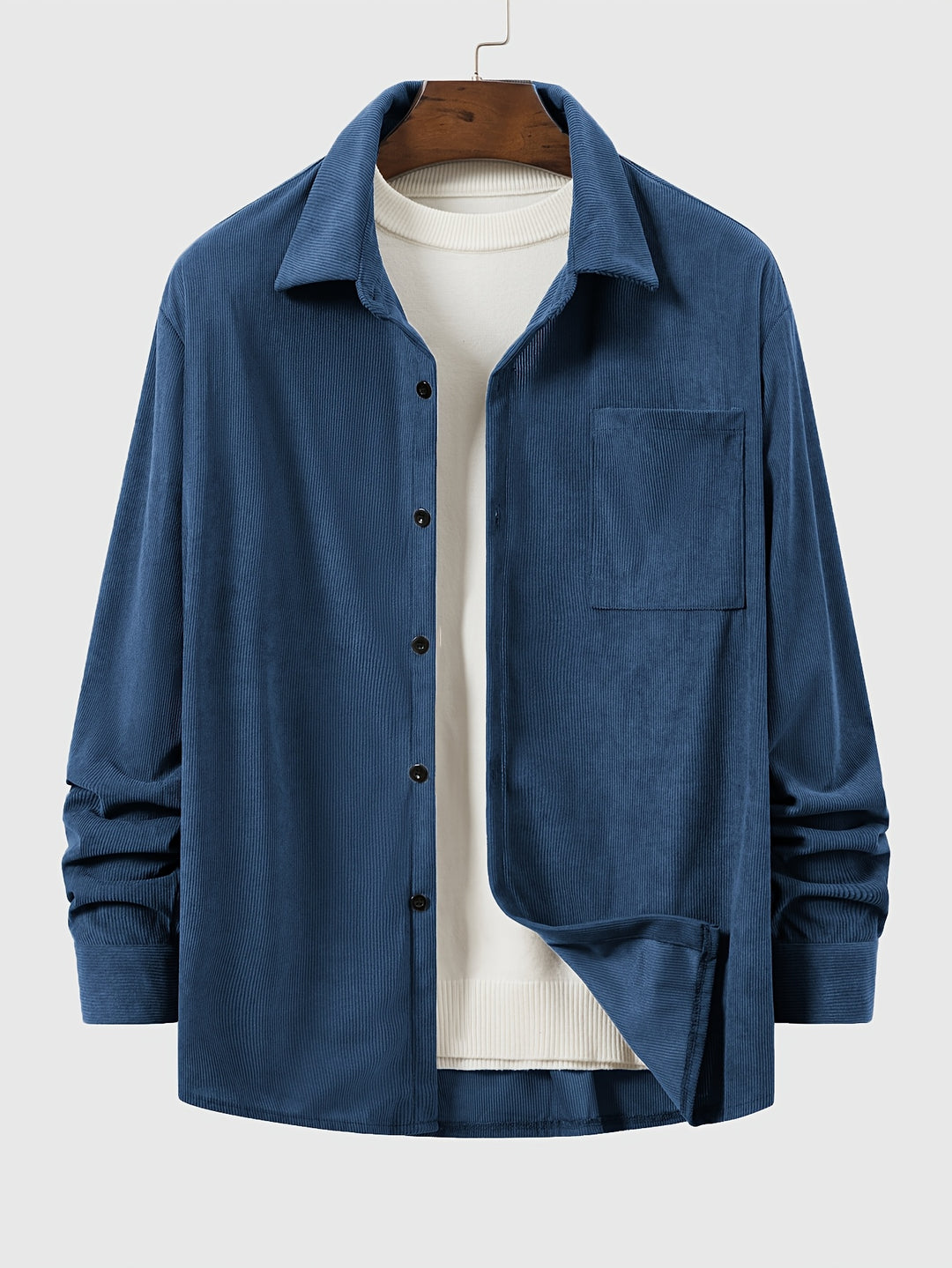 Sheldon | Relaxed Textured Button-Up Shirt