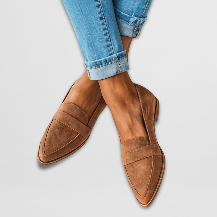 Camilla | Pointed Comfort Loafers