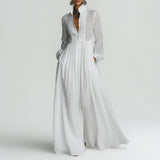 Cosette | Flowing Minimalist Maxi Dress