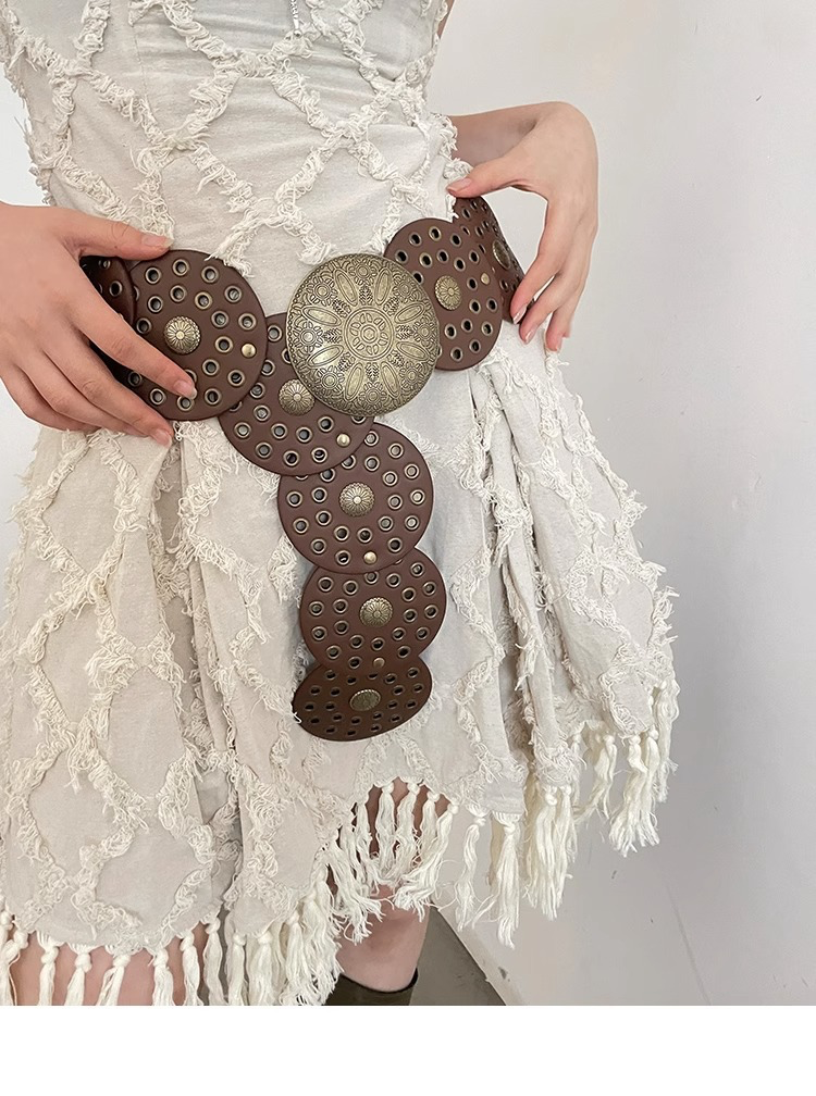 Ottilie | Boho Medallion Belt