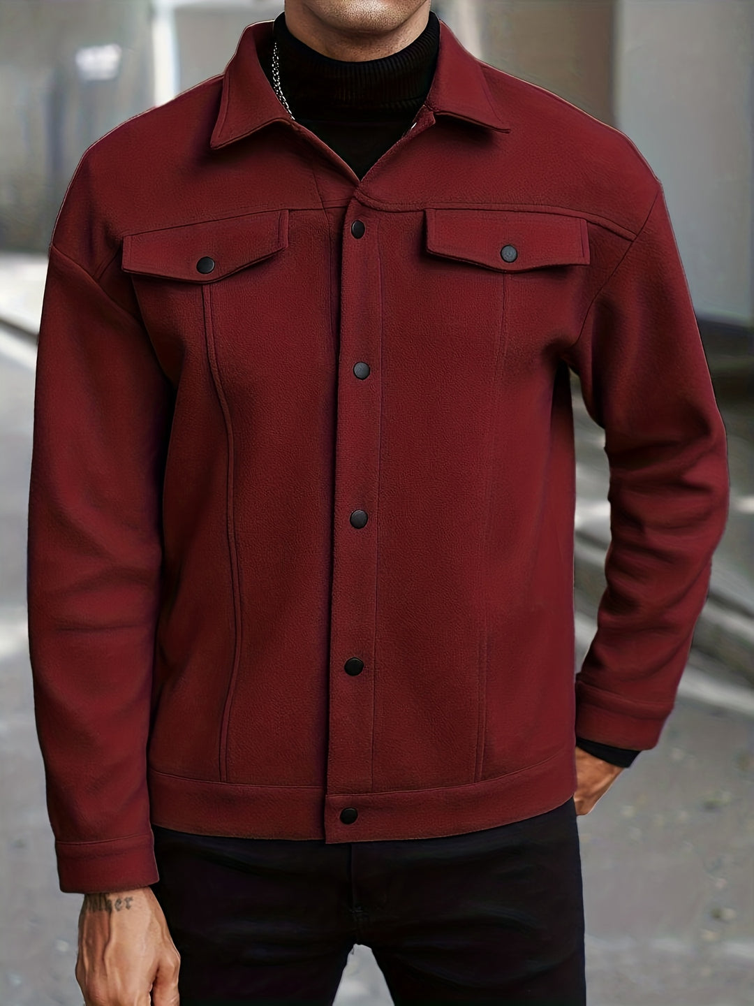 Nathaniel | Classic Button-Up Jacket
