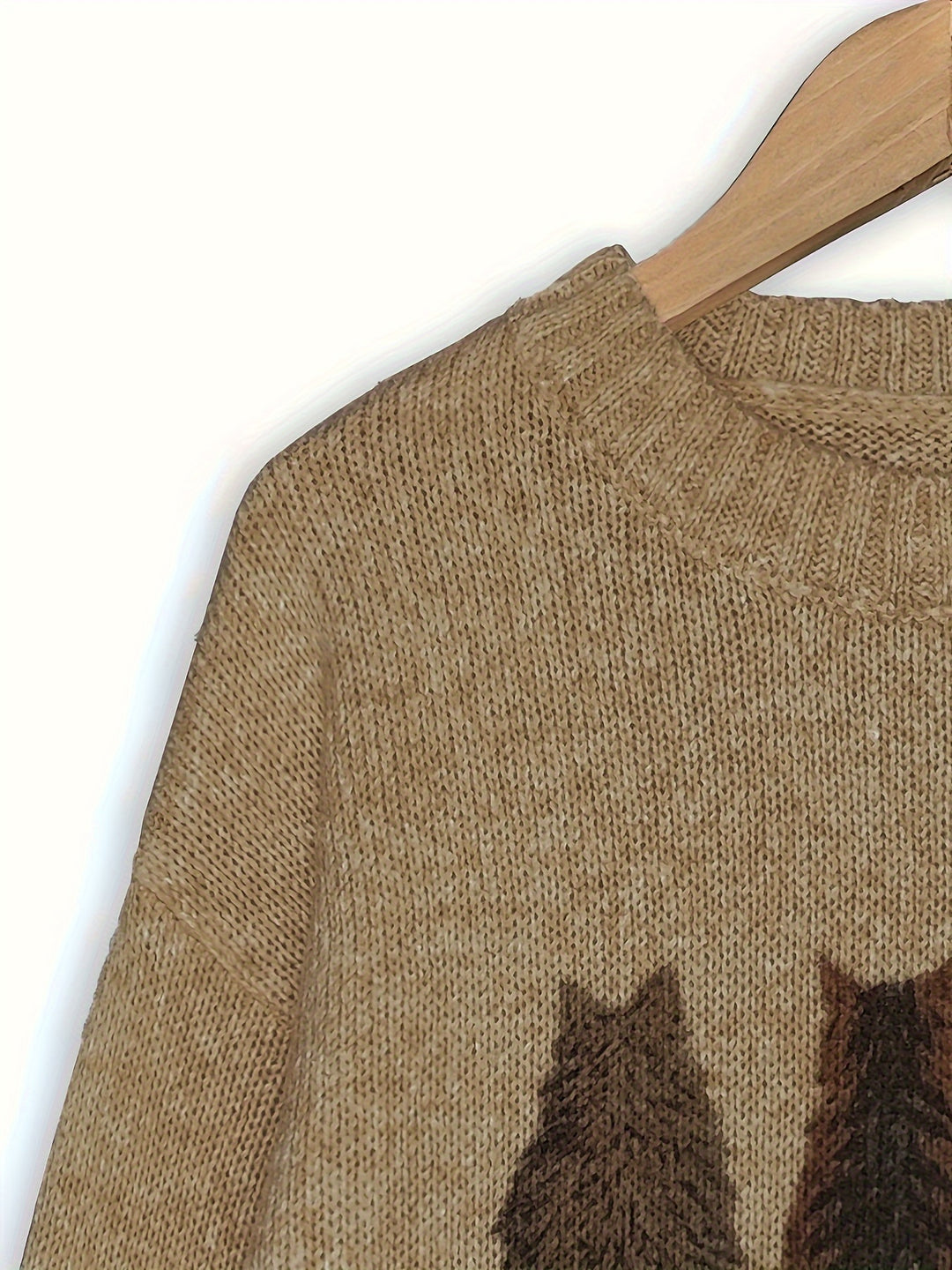 Winifred | Cosy Cat-Print Jumper
