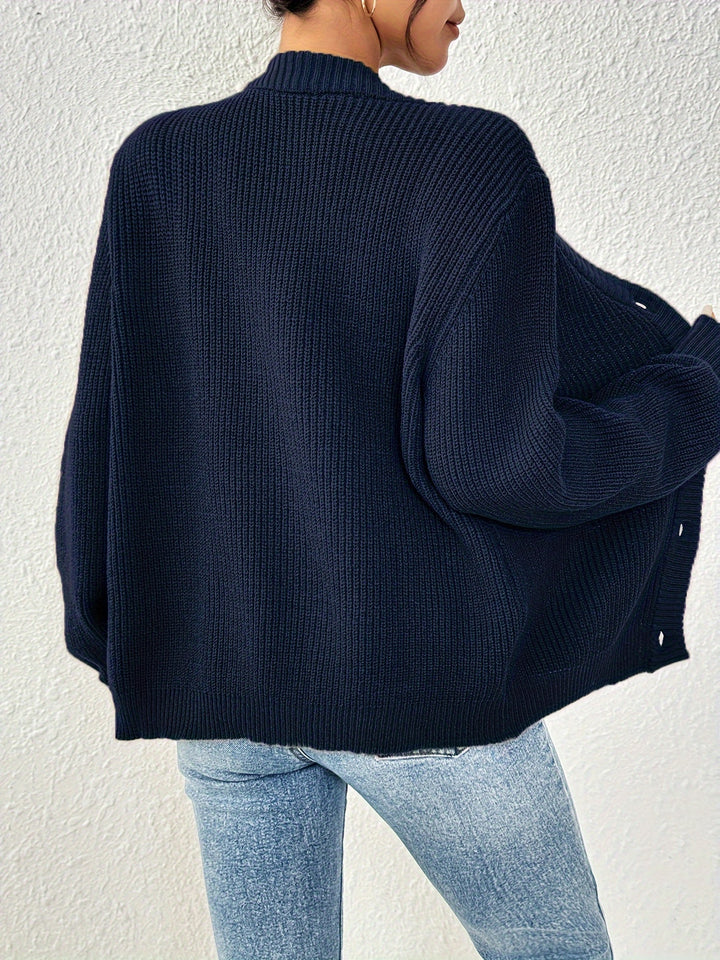 Rosemary | Chunky-Knit Button Cardigan