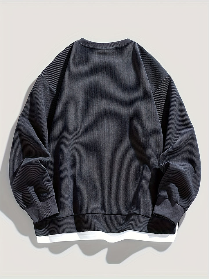 Dawson | Layered Crewneck Sweatshirt
