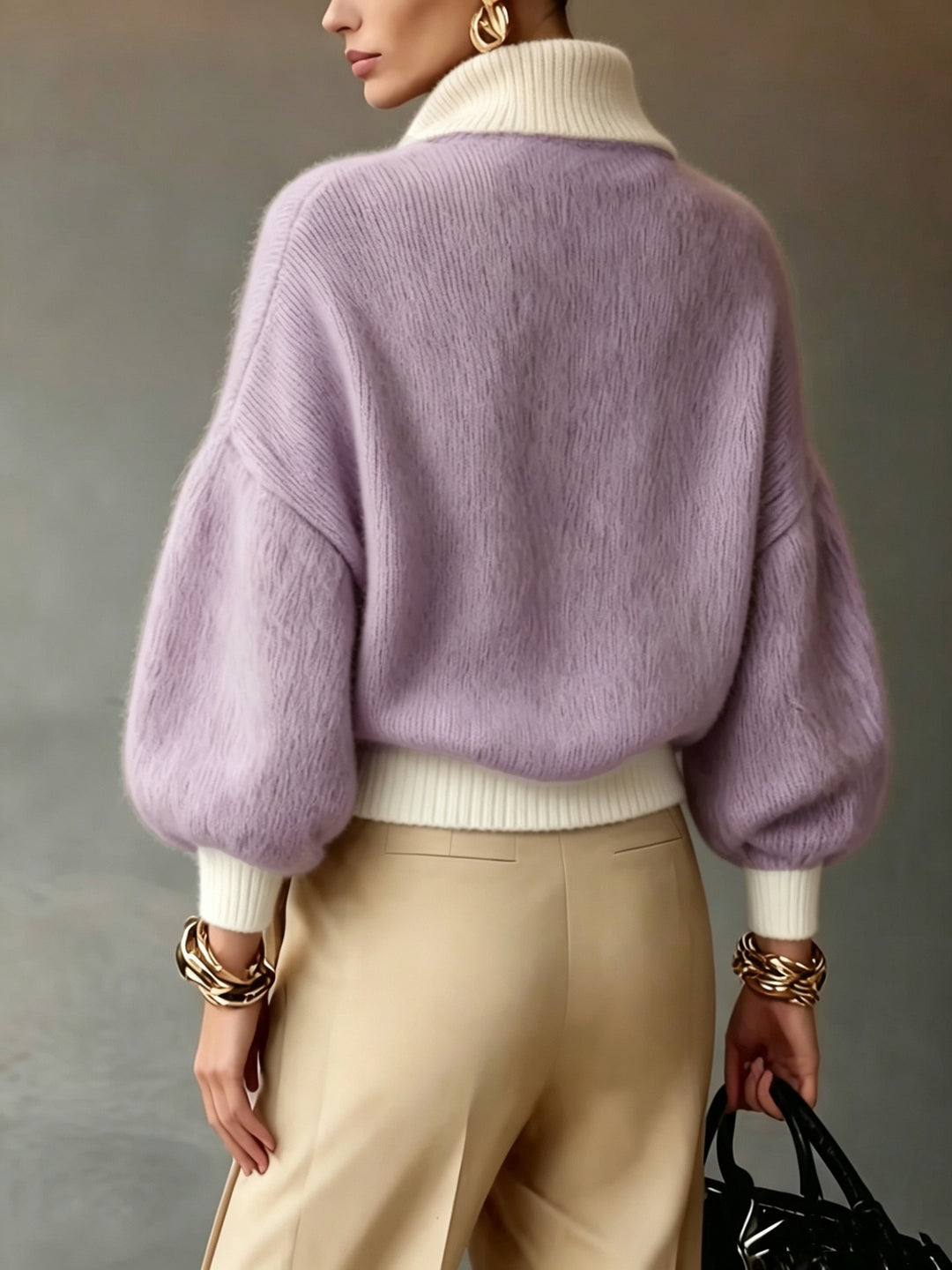 Cara | Relaxed Half-Zip Sweater