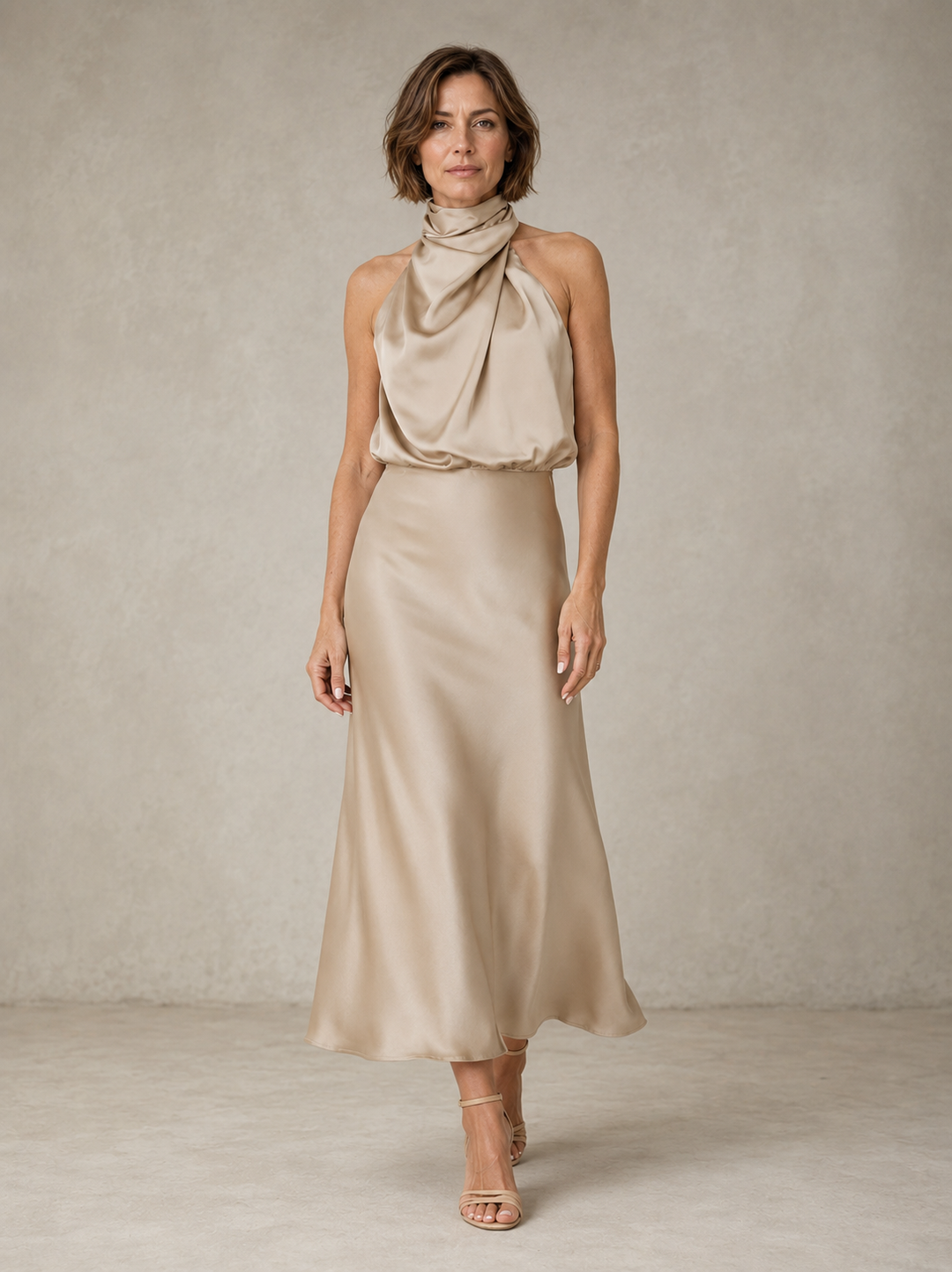 Adaline | Halter Evening Dress