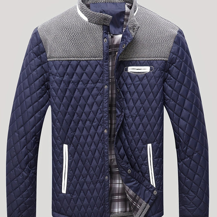 Sebastian | Quilted Stand-Collar Jacket